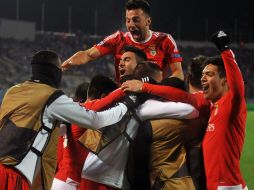 El cuadro portugués sale victorioso de Rusia. AFP / A. Maltsev