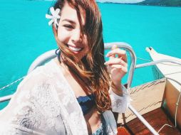 Danna Paola ha publicado fotografías donde se aprecian paisajes del lugar. INSTAGRAM /