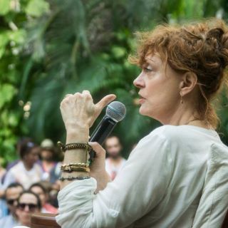 No he tomado clases de actuación: Susan Sarandon