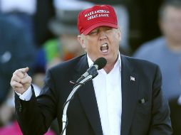 Donald Trump lleva una amplia ventaja sobre sus oponentes. AP / J. Bazemore