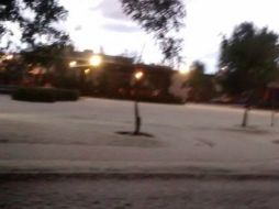 Varios municipios de Jalisco y de la ZMG registraron ligeras nevadas. TWITTER / @oso_valadez1