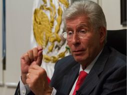 Ruiz Esparza apunta que hay que considerar cosas importantes sobre el destino del terreno. NTX / ARCHIVO