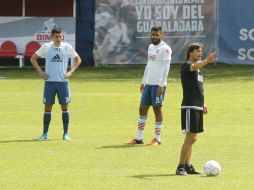 El entrenamiento de este jueves fue a puerta cerrada en el Verde Valle.. EL INFORMADOR / ARCHIVO