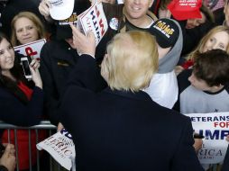 Donald Trump dijo que el involucrado sólo 'se dejó llevar'. AP / C. Rex