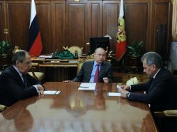 Putin destacó que la participación de los militares rusos ayudó al Ejército sirio. EFE / M. Klimentyev