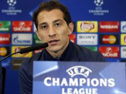 Andrés sabe que será un juego complicado ante los Colchoneros. EFE / K. Huesca