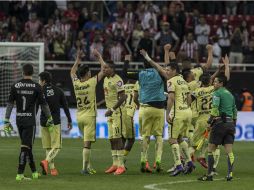 Los jugadores del América no dieron entrevistas al finalizar el encuentro porque querían salir rápidopara viajar a México. EL INFORMADOR / ARCHIVO