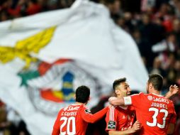 En la vigésimo sexta-jornada del campeonato, los encarnados sumaron una victoria que les permite sumar 64 puntos. AFP / P.  Moreira