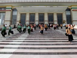 El legislativo es dominado por la Liga Nacional para la Democracia (NLD) de Suu Kyi. EFE / H. Htet