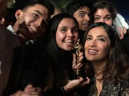 La actriz ya había sido nominada una vez pero no ganó por lo que sus fans le dieron el reconocimiento. INSTAGRAM / @salmahayek