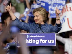 El conteo de delegados a favor de Hillary Clinton sigue creciendo gracias a un importante triunfo en Carolina del Norte. AP / L. Sladky