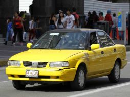 El programa, dice el gobernador, busca que el servicio de taxis sea seguro, funcional y ecológico. EL INFORMADOR / ARCHIVO