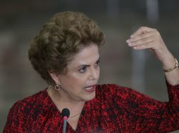 Rousseff anunció la mañana de este miércoles el ingreso de Lula a su gabinete. AP / E. Peres
