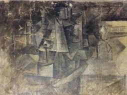 El cuadro estaba resguardado en los almacenes del Pompidou cuando alguien lo hurtó; sufrió un deterioro importante. ESPECIAL /