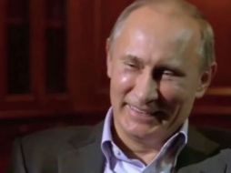 En el video aparecen Putin y alguien que parece ser del grupo Estado Islámico. INSTAGRAM / realdonaldtrump