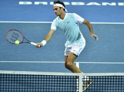 Federer se ha coronado dos veces, 2005 y 2006 en Miami. AFP / ARCHIVO