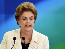 En caso de que el juicio sea validado por diputados y senadores, Dilma sería apartada de la presidencia. AFP / E. Sa