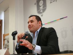 Enrique López, director de Tianguis, informa que hay 900 espacios para nuevos comerciantes. ESPECIAL / Gobierno de Zapopan