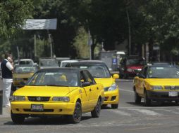 En la ciudad existen 12 mil 170 permisos de taxis. EL INFORMADOR / F. Atilano