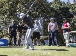 Tuvo problemas de arranque al conseguir un par de bogeys y un doble bogey. EL INFORMADOR / ARCHIVO