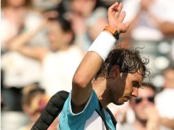 Nadal llevaba desde 2010 sin retirarse de un partido. AFP / M. Stockman