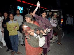 Había muchas personas en la zona debido a que los cristianos celebraban el domingo de Pascua y muchas familias salían del parque. AFP / A. Ali
