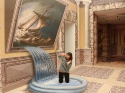 Diviértete interactuando con obras en 3D. INSTAGRAM /