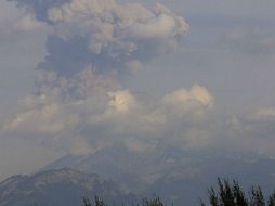 La explosión se registró a las 16:41 horas de este martes. TWITTER / @SkyAlertMx