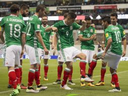 El Tri es el primer calificado en la zona a esta fase rumbo al Mundial de Rusia 2018. MEXSPORT / O. Martínez