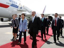 La República de Corea es el sexto socio comercial de México en el mundo. TWITTER / @SRE_mx