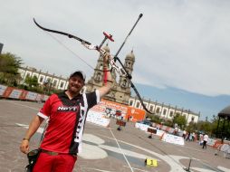 Brady Ellison se llevó el oro en la modalidad de arco recurvo. EL INFORMADOR / A. Hinojosa