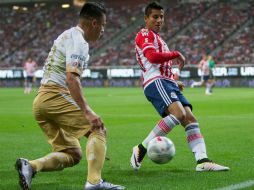 En estos momentos se juega el último partido de la Jornada 12 entre Chivas y Pumas. MEXSPORT / C. de Marchena