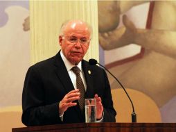 Narro recibirá la distinción por contribuir en la creación del Servicio Internacional de Evaluación de la Lengua Española. NTX / ARCHIVO