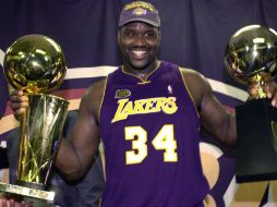 Shaquille estuvo en 15 juegos de estrellas y tres veces MVP de la final. AP / ARCHIVO