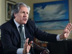 Para Almagro, la prioridad en la actual coyuntura brasileña es respetar los mandatos constitucionales dispuestos. EFE / L. Holly