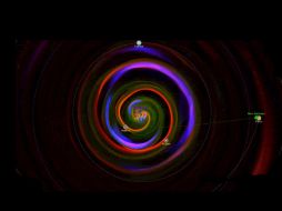 A mayor distancia del Sol las turbulencias disminuyen y su estructura es más pequeña. TWITTER / @NASANewHorizons