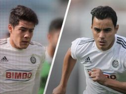 Bravo y Pérez ya trabajan al parejo del grupo en la preparación para enfrentar al equipo de La Franja. TWITTER / @Chivas