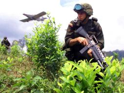 Policías colombianos ya comenzaron la persecución de los guerrilleros. AFP / ARCHIVO