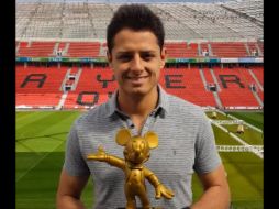 El mexicano agradeció al club y a la afición en un video publicado en redes sociales. TWITTER / @bayer04_es