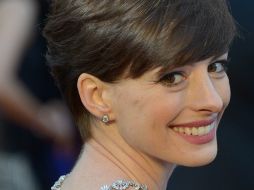 Hathaway confirmó a principios de año que estaba embarazada. AFP / ARCHIVO