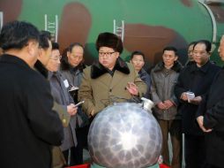 El ensayo habría sido una orden directa de Kim Jong-un. EFE /