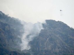 Durante más de 72 horas, cuerpos de emergencia de diferentes corporaciones trabajaron para sofocar las llamas. NTX /