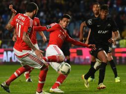 Al minuto 85, el hidalguense le dio la razón a su timonel y se vistió de héroe con la realización del 2-1. AFP / F. Leong