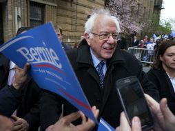 Con casi todos los votos escrutados Sanders ganó a su rival en la carrera por la nominación demócrata. AP / C. Ruttle