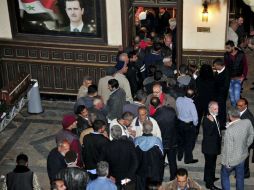 Líderes occidentales y miembros de la oposición han tachado el proceso de farsa. EFE /