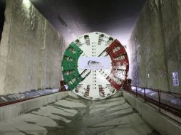 La tuneladora, bautizada como 'La tapatía', avanzará en promedio 14 metros por día. EL INFORMADOR / R. Tamayo