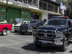 La movilización policial ocurre sobre carretera a Chapala en el cruce con avenida Las Torres. EL INFORMADOR / ARCHIVO