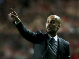 Guardiola destaca el gran nivel que ha mantenido su equipo en las últimas tres temporadas. EFE / M. Cruz