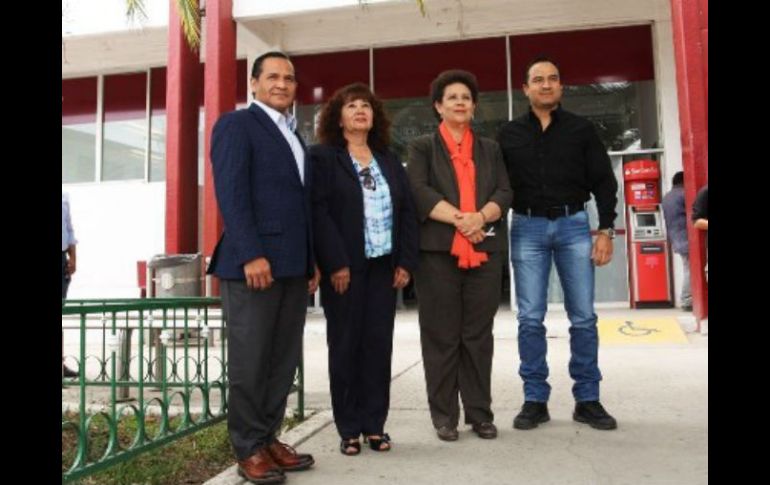 El titular de la Fiscalía señaló que el gobernador, Aristóteles Sandoval, confió en que las tareas de Cárdenas Ramírez (centro izq). ESPECIAL / Fiscalia General del Estado