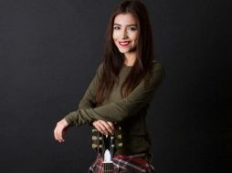 La cantante que ha tenido gran impcto en las redes sociales. FACEBOOK / Daniela Calvario